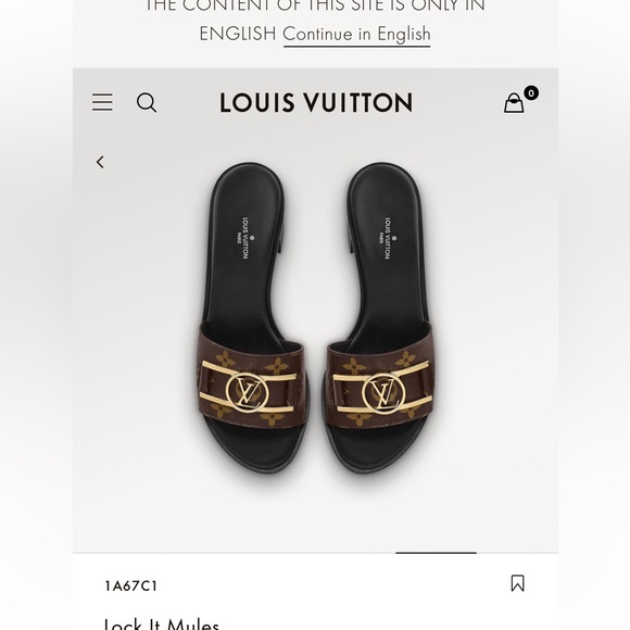 Louis Viutton Lock It Mules - Picture 11 of 11